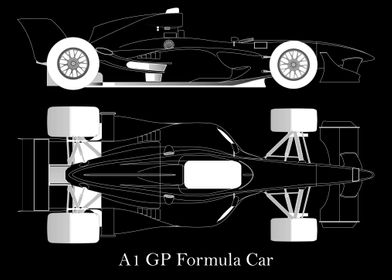 A1 GP Formula Car 