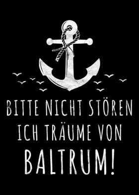 Baltrum Nordsee Spruch