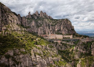 Montserrat Mountains Spain