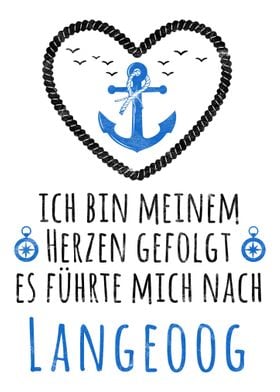 Langeoog Nordsee Spruch