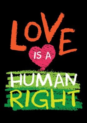 Love Is A Human Right  Ra