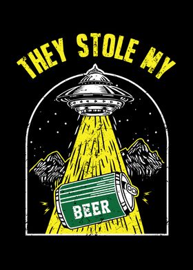 Aliens Ufo Bier Sci Fi