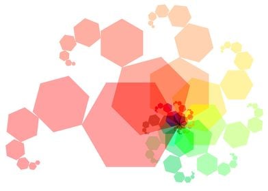 Fractal Hexagon Helix