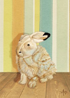Arctic Hare In Playroom