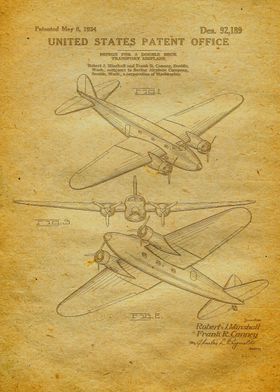 68 Boeing 247 Patent