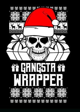 Funny Xmas Gangsta  