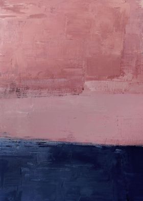 Pink blue abstract