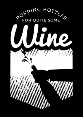 Wine Bottle Funny Quote