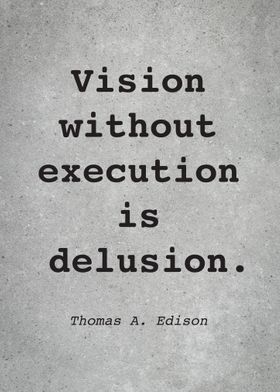 Thomas Edison Quote L021