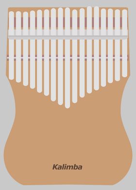 Flat Kalimba