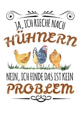 Landwirte Spruch Huehner