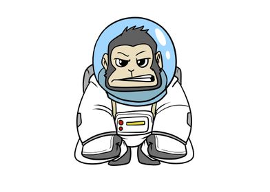 Gorilla Astronaut