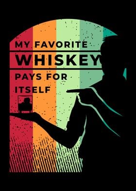 Whiskey Bottle Funny Quote