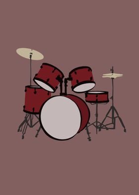 Drumkit minimalistic