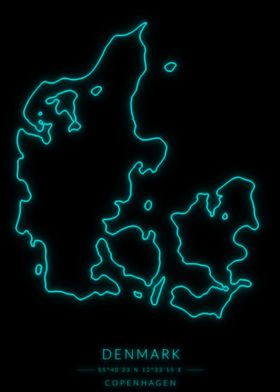 Denmark Neon