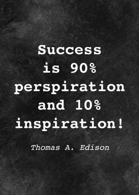 Thomas Edison Quote D008