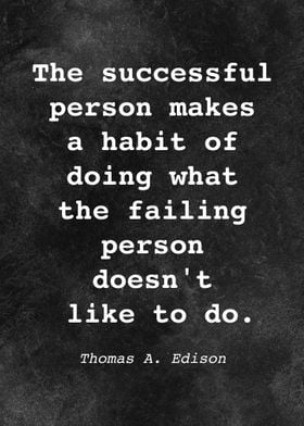 Thomas Edison Quote D007
