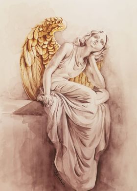 ANGEL IN CONTEMPLATION