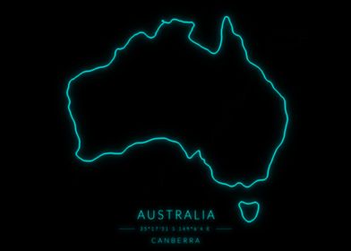 Australia Neon