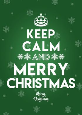 Keep Calm Merry Chrismas