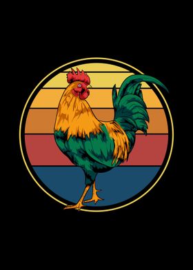 Rooster Retro