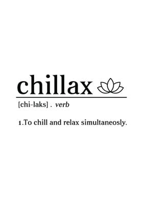 Chill and relax