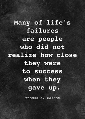 Thomas Edison Quote D014