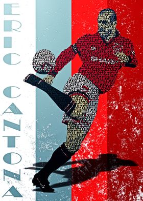 Cantona Man Utd Text Art