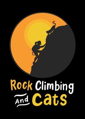 Rock Climbing Cat