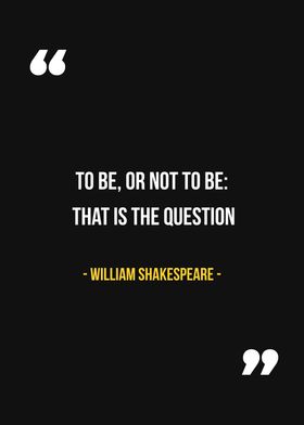 William Shakespeare Quote