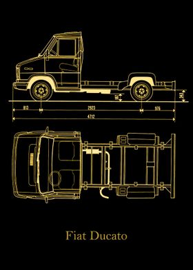 Fiat Ducato  truck Gold 