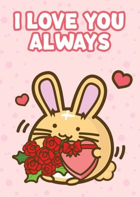 i love you always bunny
