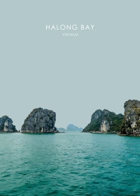 Halong Bay Vietnam Artwork