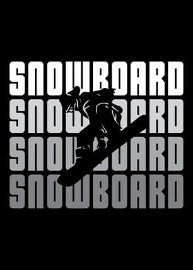 snowboarder snowboard snow