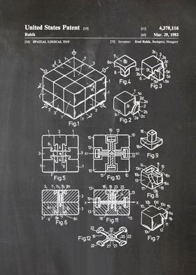 9 Rubiks Cube Patent