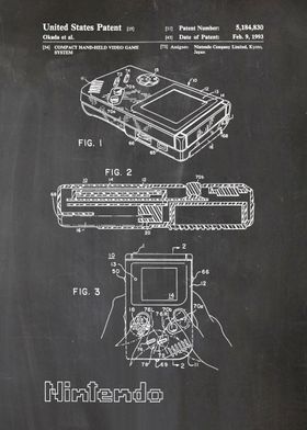 5 Nintendo Game Boy Paten