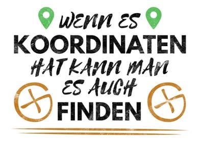 Witziger Geocache Spruch