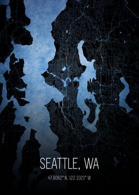 Seattle City Map