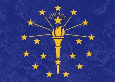 Indiana State Flag