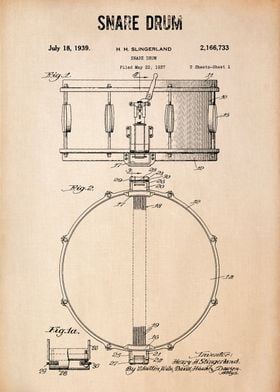 Snare Drum Blueprint