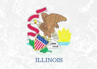 Illinois State Flag