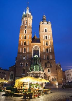 St Mary Basilica In Krakow