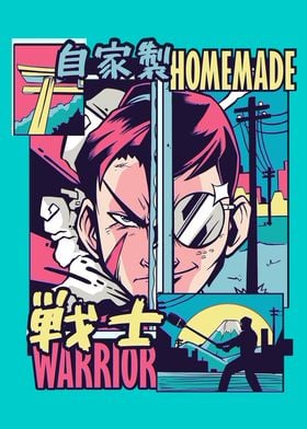 Anime Vaporwave Comic Gift