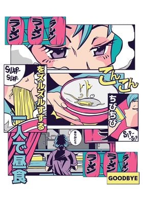 Anime Ramen Gift Manga