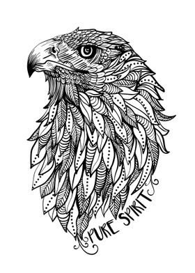 Mandala Eagle
