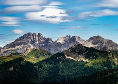 Peaks of the Alps