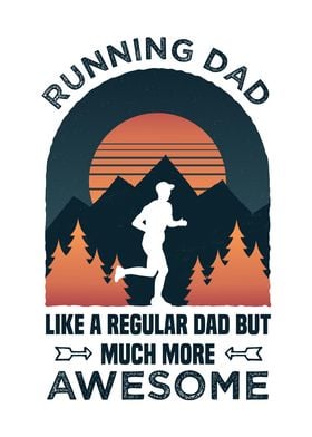 Running Dad Fathers Day