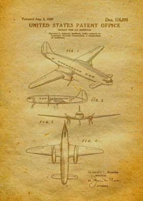 81 1939 Lockheed Airplane