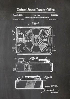 10Record Player Patent 19