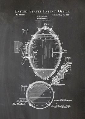 17 Diving Submarine Paten